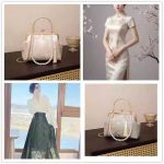 Floral Cheongsam Shoulder Bag - Image 7