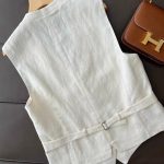 Korean Style Two-Piece Set – Sleeveless Vest and Wide-Leg Pants - Image 5