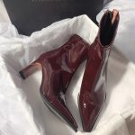 Women's French Pointed Toe Elastic Ankle Boots - Image 8