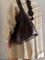 Women’s Vintage Large Capacity Commuter Tote Bag - Image 4