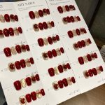 Handmade Christmas Apple Press-On Nails – Short High-End Nail Art Series - Image 5