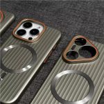 MagSafe Magnetic Suction Frosted Corrugated Phone Case – Simple & Stylish Protection - Image 4