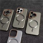 MagSafe Magnetic Suction Frosted Corrugated Phone Case – Simple & Stylish Protection - Image 3