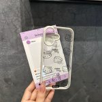 Cute Black Cartoon Hello Kitty Phone Case – Shockproof Protective Cover for iPhone 16 Pro Max, 15 Pro Max, 14 Pro, 14 Plus, 13, 12 - Image 7