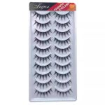 Manga Wet Look False Eyelashes – Airy One-Piece Strip Lashes, Dense & Curly - Image 4