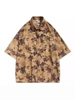 Vintage Baroque Cuban Collar Floral Shirt - Image 6