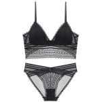 Wireless Lace Triangle Cup Minimizing Bra - Image 3