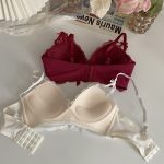 New Style Girls’ Latex Lace Bra Set – Wire-Free, Gathered, Seamless, Comfortable Underwear - Image 3