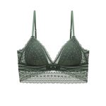 Wireless Lace Triangle Cup Minimizing Bra - Image 7