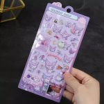 Cute 3D Cartoon Embossed Hollow Stickers Set - Image 26