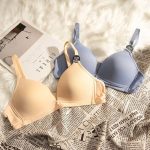 Simple Triangle Cup Deep V Seamless Bra for Women – Light, Thin, Wire-Free Comfort - Image 2