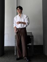 Korean Style Cotton Linen Casual Shirt - Image 5