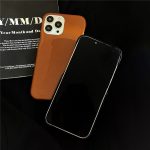 Leather Texture Three-Color Protective Phone Case – Anti-Fall Solid Color Shell - Image 5