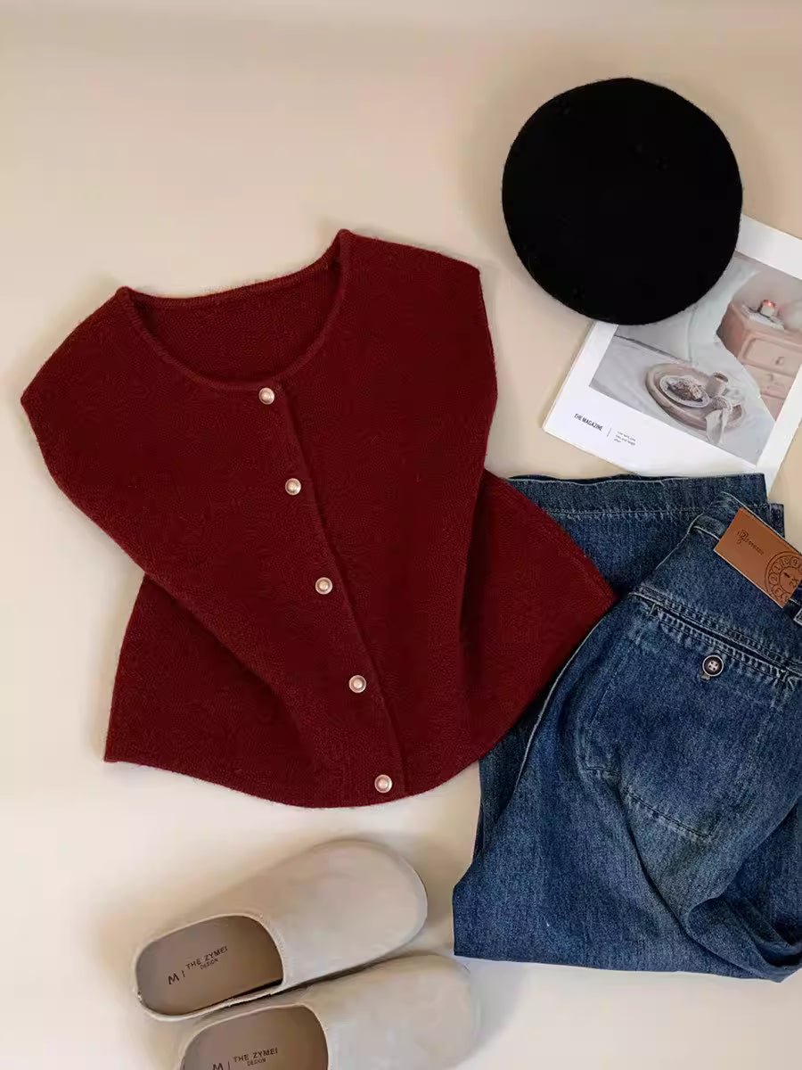 O1CN01uOqC4H1fq9xKIovNc__2214479074057_jpg_b43c46e5-aceb-4f16-b7c6-f9a15a777254 Women’s Gold Button Knit Vest Sleeveless Layering Top - Image 1