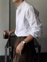 Korean Style Cotton Linen Casual Shirt - Image 9