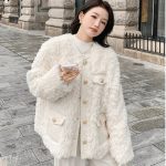 Faux Fur Winter Coat for Women | Luxury Thick Coat with Soft Rabbit-Style Collar - Image 8