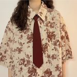 Vintage Baroque Cuban Collar Floral Shirt - Image 7