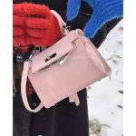 Luxury Crocodile Embossed Kelly Handbag - Image 8