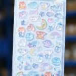 Cute 3D Cartoon Embossed Hollow Stickers Set - Image 15