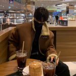 Men’s Suede Fleece Lined Aviator Padded Jacket - Image 10