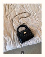 Korean Style Diamond-Pattern Chain Bag – Elegant Chanel-Inspired Shoulder Bag - Image 14
