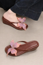 Fairy Style Summer Heeled Slides - Image 6