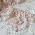 Lolita Ball Innocence Soufflé Japanese Sweet Girl Lace Wireless Underwear Bra Set - Image 4