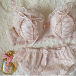 Lolita Ball Innocence Soufflé Japanese Sweet Girl Lace Wireless Underwear Bra Set - Image 7