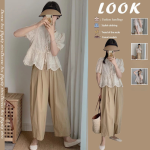 Salt Style Outfit for Slightly Chubby Women - Hong Kong-Inspired Two-Piece Set - Image 2