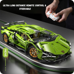 1:14 Lamborghini RC Sports Car Building Blocks – Educational Toy for Boys - Image 6
