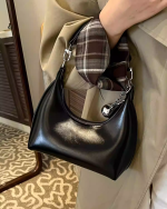 Korean Chic Horn-Shaped Shoulder Bag for Women - Image 6