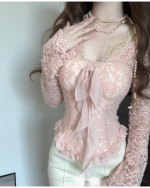 Women’s Built-In Bra Padded Fleece Lined Top - Image 4