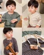 Kids Distressed Cotton Long Sleeve T-Shirt - Image 13