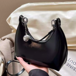 Korean Chic Horn-Shaped Shoulder Bag for Women