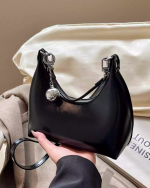 Korean Chic Horn-Shaped Shoulder Bag for Women