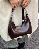 Korean Chic Horn-Shaped Shoulder Bag for Women - Image 2