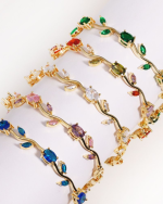 Colorful Zircon Tree Branch Bracelet - Image 5