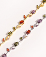 Colorful Zircon Tree Branch Bracelet - Image 10