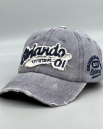 Unisex Washed Distressed Baseball Cap - Image 2