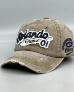 Unisex Washed Distressed Baseball Cap - Image 4
