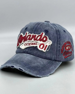 Unisex Washed Distressed Baseball Cap - Image 3