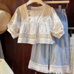Girls Ethnic Floral Summer Set