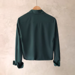 Men’s Solid Color Long Sleeve Business Casual Shirt – Clean Fit Everyday Top - Image 2