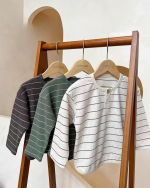 Kids Distressed Cotton Long Sleeve T-Shirt - Image 2