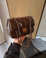 Vintage Oil Wax Leather Mini Crossbody Bag – Luxury Soft Finish - Image 11