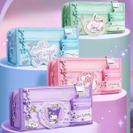Sanrio Kuromi Large Pencil Case – Cute Stationery Bag for Girls and Students - Image 4