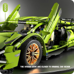 1:14 Lamborghini RC Sports Car Building Blocks – Educational Toy for Boys - Image 5