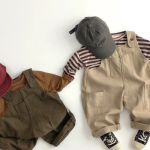 Unisex Kids Cotton Overalls