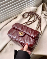 Vintage Oil Wax Leather Mini Crossbody Bag – Luxury Soft Finish - Image 8