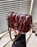 Vintage Oil Wax Leather Mini Crossbody Bag – Luxury Soft Finish - Image 7